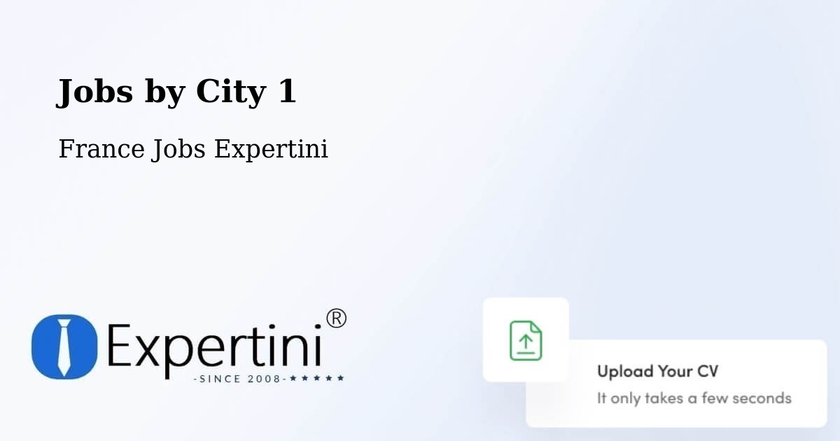 City Jobs in France - Expertini